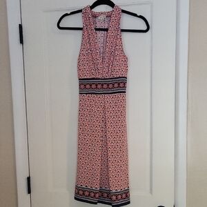 Max Studio Patterned Midi Dress XS